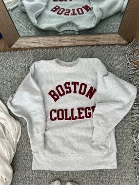Vintage Champion Boston College Crewneck